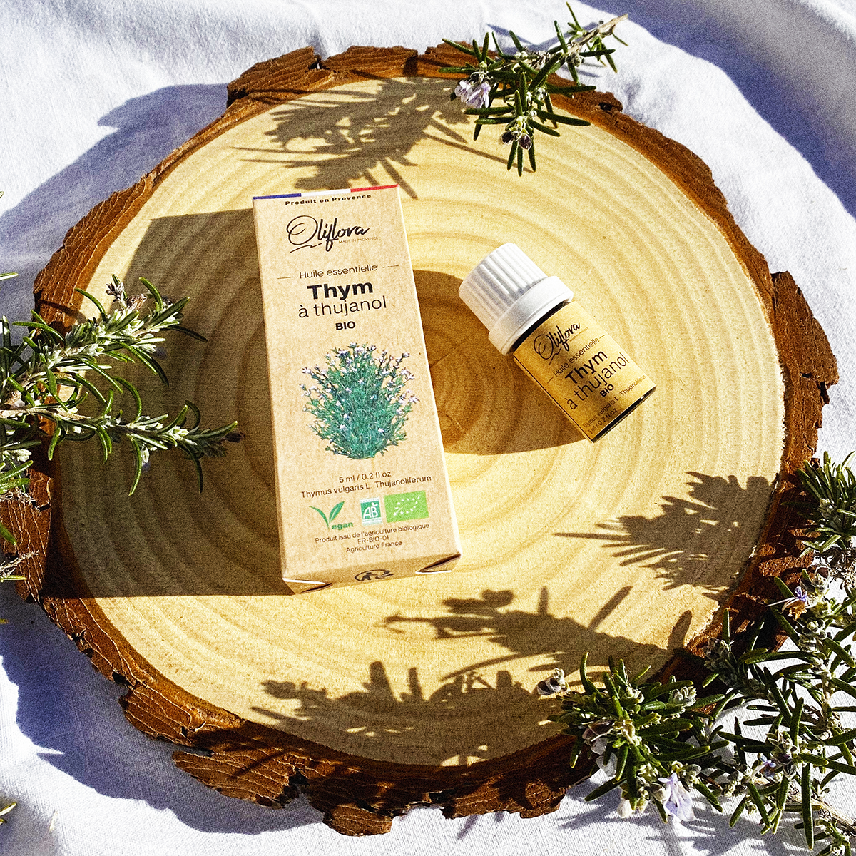Huile essentielle de thym à thujanol Bio - 5 ml